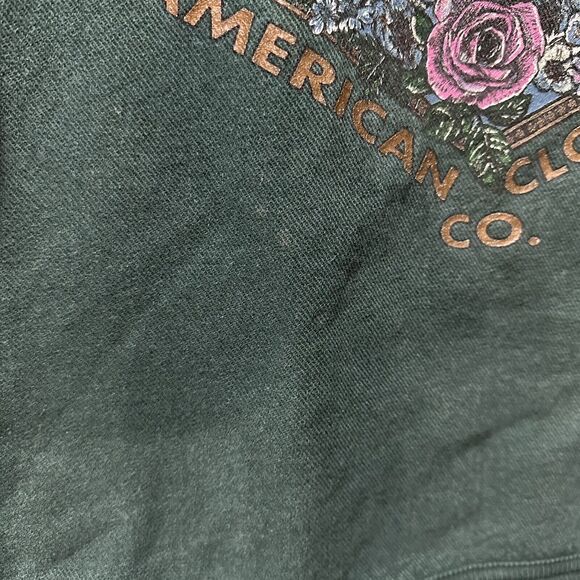 Vintage Best American Clothing Co Crewneck Sweater Floral Shoulder Pads Medium - Picture 3 of 7